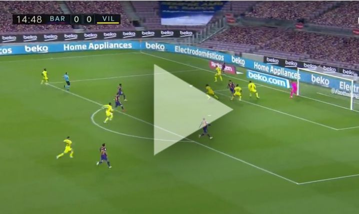 Ansu Fati STRZELA GOLA na 1-0 z Villarreal! [VIDEO]